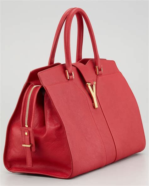 yves saint laurent bags red